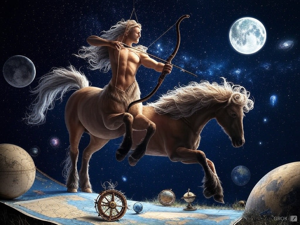 Daily Horoscope for Sagittarius on:  – Peer into your future with! Astrology by Astara the Oracle